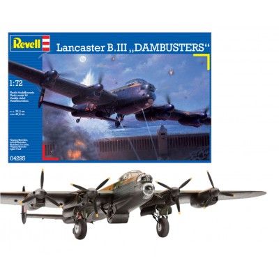 LANCASTER B.III "DAMBUSTERS" - 1/72 SCALE - REVELL 04295